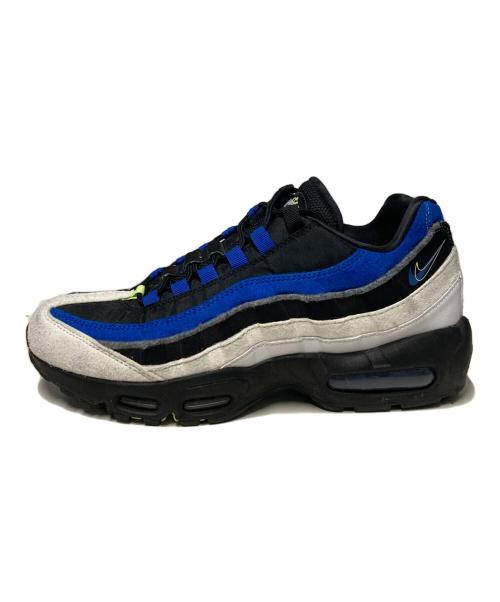 NIKE（ナイキ）NIKE (ナイキ) AIR MAX 95 SE / ローカットスニーカー ブルー×ブラック サイズ:US9の古着・服飾アイテム