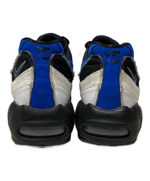 NIKE（ナイキ）NIKE (ナイキ) AIR MAX 95 SE / ローカットスニーカー ブルー×ブラック サイズ:US9の古着・服飾アイテム