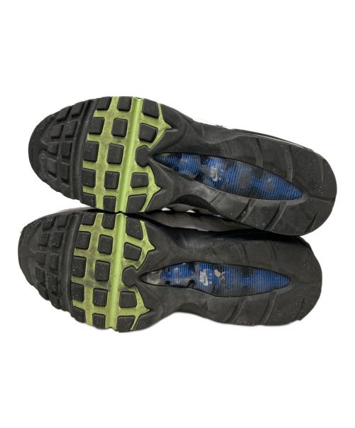 NIKE（ナイキ）NIKE (ナイキ) AIR MAX 95 SE / ローカットスニーカー ブルー×ブラック サイズ:US9の古着・服飾アイテム