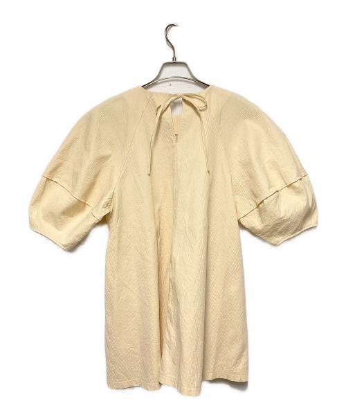 LIten（リテン）LIten (リテン) キャンディーチュニックブラウス ベージュ サイズ:Fの古着・服飾アイテム