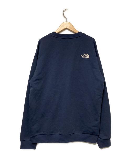 THE NORTH FACE（ザ ノース フェイス）THE NORTH FACE (ザ ノース フェイス) M'S ESSENTIAL SWEATSHIRTS / クルーネックスウェット ネイビー サイズ:Lの古着・服飾アイテム