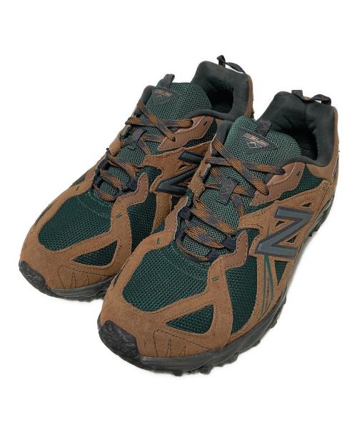 NEW BALANCE（ニューバランス）NEW BALANCE (ニューバランス) ML610 / ローカットスニーカー ブラウン×グリーン サイズ:US10の古着・服飾アイテム