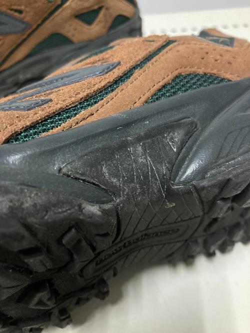 NEW BALANCE（ニューバランス）NEW BALANCE (ニューバランス) ML610 / ローカットスニーカー ブラウン×グリーン サイズ:US10の古着・服飾アイテム