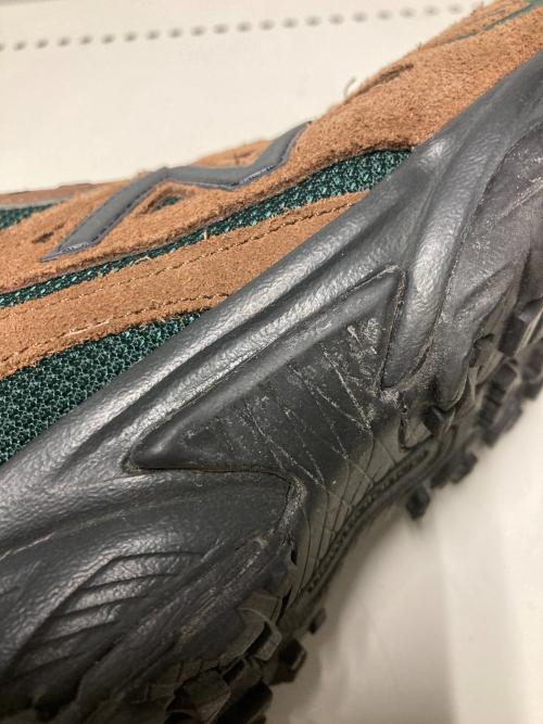 NEW BALANCE（ニューバランス）NEW BALANCE (ニューバランス) ML610 / ローカットスニーカー ブラウン×グリーン サイズ:US10の古着・服飾アイテム