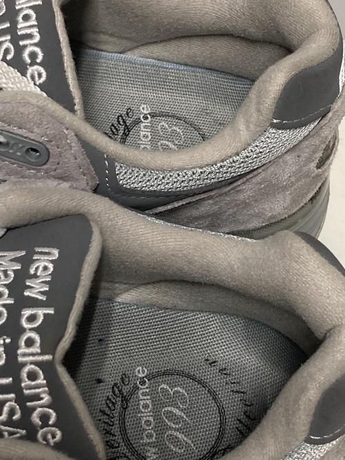 NEW BALANCE（ニューバランス）NEW BALANCE (ニューバランス) MR993 / ローカットスニーカー グレー サイズ:US8Dの古着・服飾アイテム