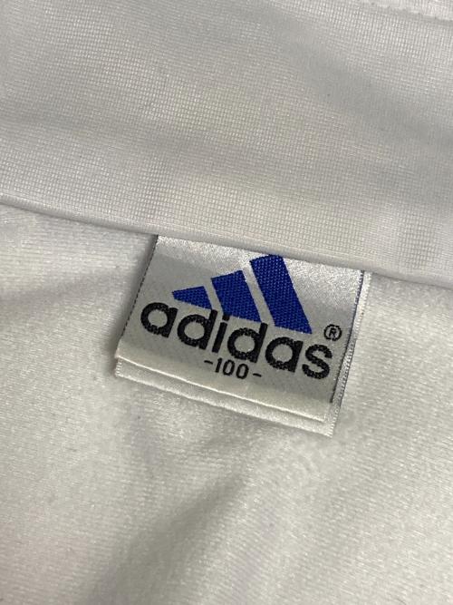adidas（アディダス）adidas (アディダス) 90~00s スリーストライプトラックジャケット ホワイト サイズ:100の古着・服飾アイテム