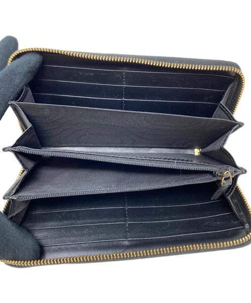 GUCCI（グッチ）GUCCI (グッチ) 長財布 ブラックの古着・服飾アイテム