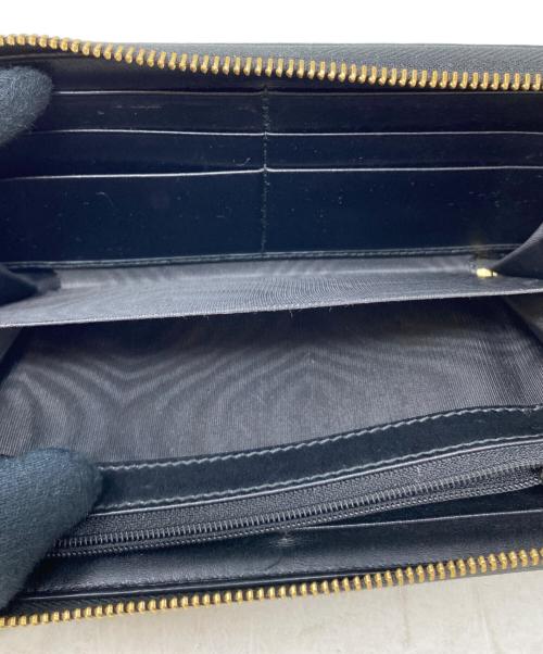 GUCCI（グッチ）GUCCI (グッチ) 長財布 ブラックの古着・服飾アイテム