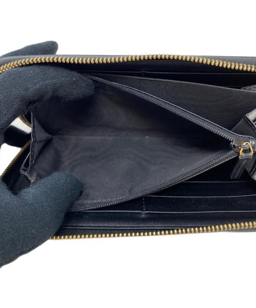 GUCCI（グッチ）GUCCI (グッチ) 長財布 ブラックの古着・服飾アイテム