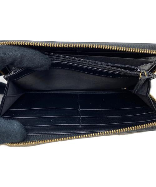 GUCCI（グッチ）GUCCI (グッチ) 長財布 ブラックの古着・服飾アイテム