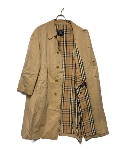 Burberry's（バーバリー）Burberry's (バーバリーズ) 70s 比翼ステンカラーコート ベージュ サイズ:ｻｲｽﾞﾀｸﾞ欠損のため不明の古着・服飾アイテム