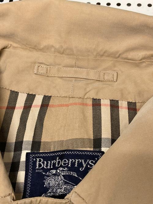 Burberry's（バーバリー）Burberry's (バーバリーズ) 70s 比翼ステンカラーコート ベージュ サイズ:ｻｲｽﾞﾀｸﾞ欠損のため不明の古着・服飾アイテム