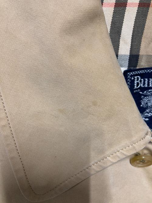 Burberry's（バーバリー）Burberry's (バーバリーズ) 70s 比翼ステンカラーコート ベージュ サイズ:ｻｲｽﾞﾀｸﾞ欠損のため不明の古着・服飾アイテム