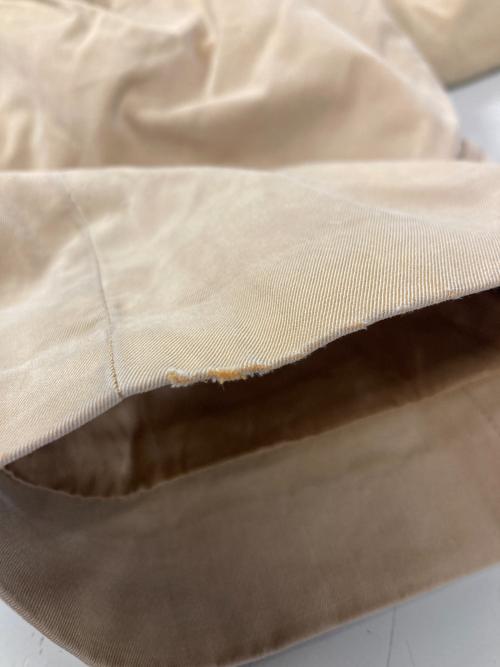 Burberry's（バーバリー）Burberry's (バーバリーズ) 70s 比翼ステンカラーコート ベージュ サイズ:ｻｲｽﾞﾀｸﾞ欠損のため不明の古着・服飾アイテム