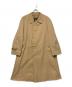 Burberry's（バーバリーズ）の古着「70s 比翼ステンカラーコート」｜ベージュ