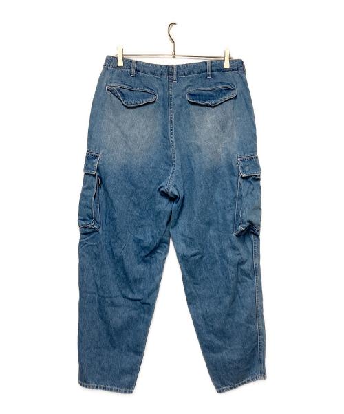BROCHURE（ブローシュアー）BROCHURE (ブローシュアー) DENIM 6PKT / カーゴデニムパンツ インディゴ サイズ:実寸参照の古着・服飾アイテム