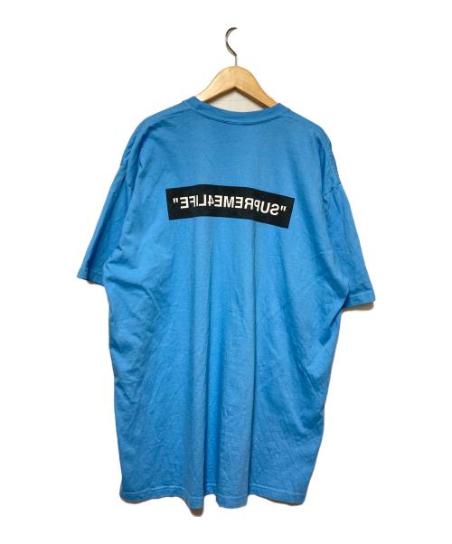SUPREME（シュプリーム）SUPREME (シュプリーム) 4 Life Tee / プリントTシャツ ライトブルー サイズ:XLの古着・服飾アイテム