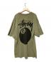 stussy (ステューシー) 8 Ball Tee / プリントTシャツ オリーブ サイズ:XL：8000円