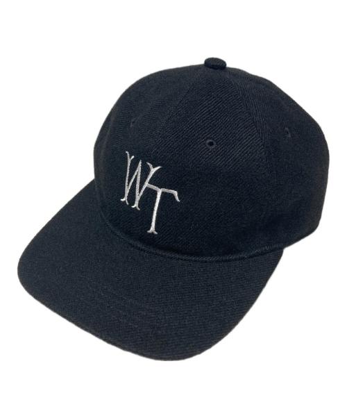 WTAPS（ダブルタップス）WTAPS (ダブルタップス) T-6H 03 CAP POLY TWILL / WT刺繍6パネルキャップ ブラック サイズ:00の古着・服飾アイテム
