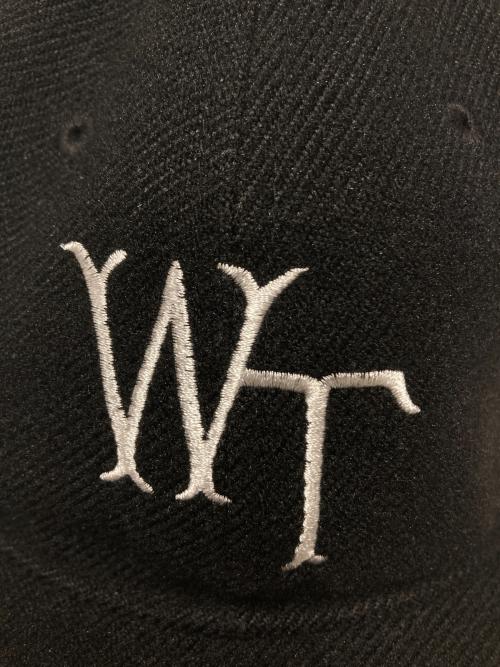 WTAPS（ダブルタップス）WTAPS (ダブルタップス) T-6H 03 CAP POLY TWILL / WT刺繍6パネルキャップ ブラック サイズ:00の古着・服飾アイテム