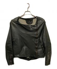 sisii（シシ）の古着「ライダースジャケット」｜ブラック