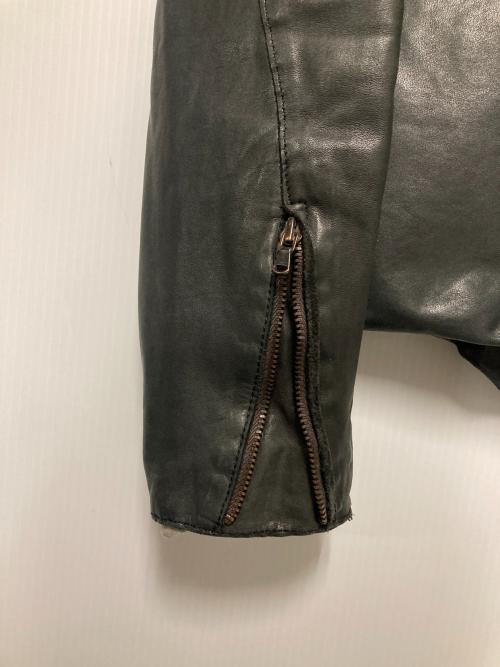 sisii（シシ）sisii (シシ) ライダースジャケット ブラック サイズ:XSの古着・服飾アイテム