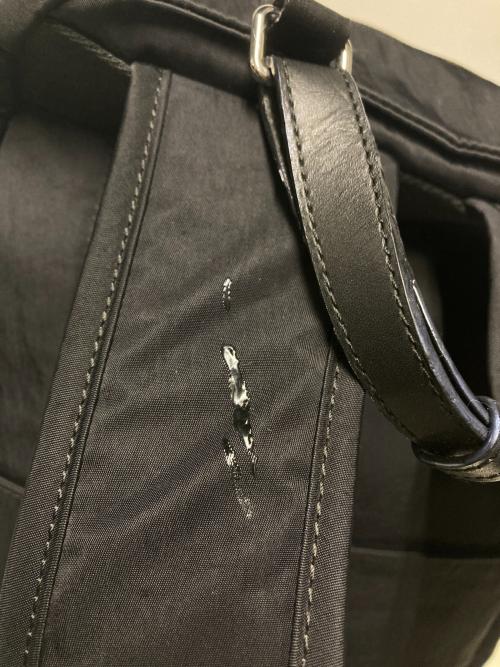 Orobianco（オロビアンコ）Orobianco (オロビアンコ) SEMPRE PARK /ナイロンバックパック ブラックの古着・服飾アイテム