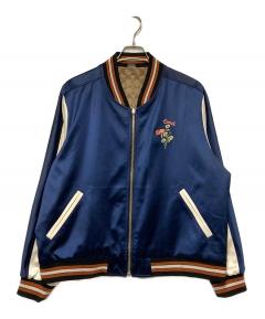 中古・古着通販】COACH (コーチ) リバーシブルスカジャン ピンク