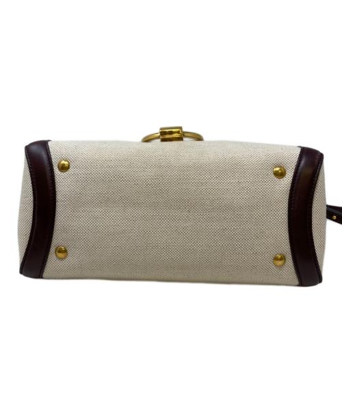 Salvatore Ferragamo（サルヴァトーレ フェラガモ）Salvatore Ferragamo (サルヴァトーレ フェラガモ) ショルダーバッグ ブラウン×ベージュの古着・服飾アイテム