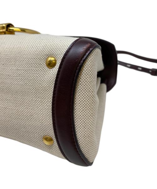 Salvatore Ferragamo（サルヴァトーレ フェラガモ）Salvatore Ferragamo (サルヴァトーレ フェラガモ) ショルダーバッグ ブラウン×ベージュの古着・服飾アイテム