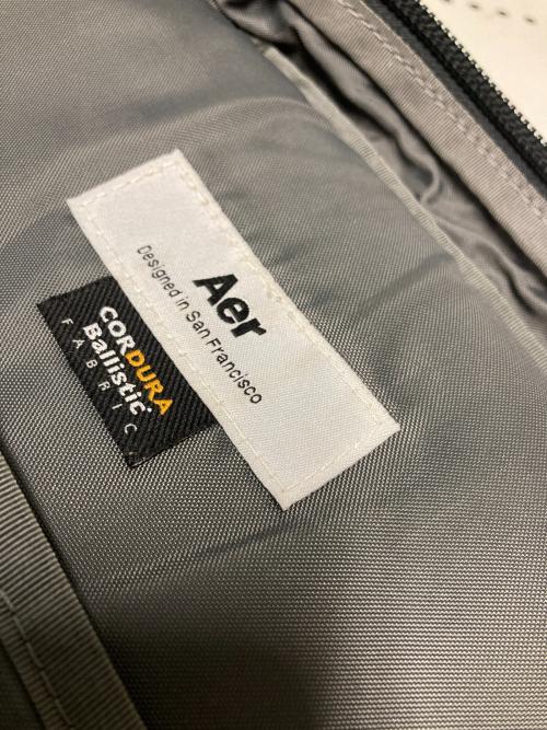 AER（エアー）AER (エアー) Flight Pack 2 / ナイロンバックパック ブラック サイズ:18Lの古着・服飾アイテム