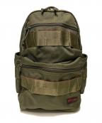 BRIEFINGブリーフィング）の古着「ATTACK PACK / ナイロンバックパック」｜グリーン