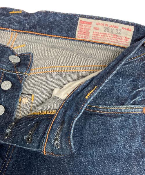 EVISU（エヴィス）EVISU (エヴィス) カモメペイントデニムパンツ インディゴ サイズ:36×32の古着・服飾アイテム