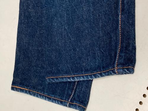 EVISU（エヴィス）EVISU (エヴィス) カモメペイントデニムパンツ インディゴ サイズ:36×32の古着・服飾アイテム