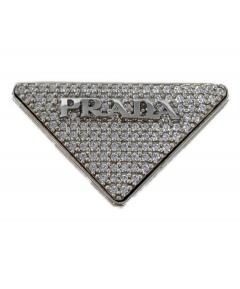 中古・古着通販】PRADA (プラダ) プレキシガラス ヘアクリップ ピンク
