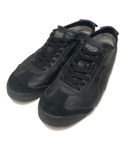 Onitsuka Tiger（オニツカタイガー）Onitsuka Tiger (オニツカタイガー) MEXICO 66 / ローカットスニーカー ブラック サイズ:US9の古着・服飾アイテム