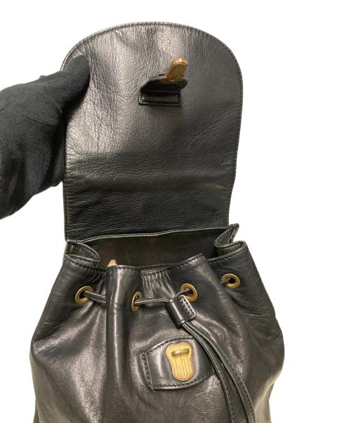 土屋鞄（ツチヤカバン）土屋鞄 (ツチヤカバン) プリソワ ミニリュック ブラックの古着・服飾アイテム