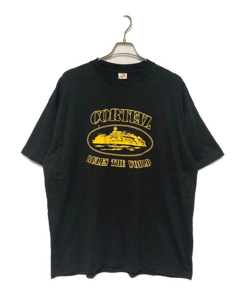 Corteiz（コーテイズ）Corteiz (コーテイズ) プリントTシャツ ブラック サイズ:XLの古着・服飾アイテム