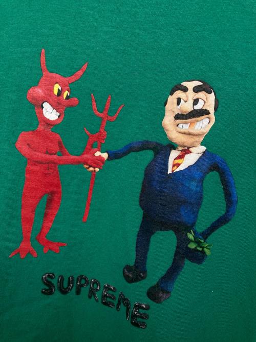 SUPREME（シュプリーム）SUPREME (シュプリーム) 23SS Business Tee / プリントTシャツ グリーン サイズ:XLの古着・服飾アイテム