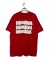 SUPREME (シュプリーム) HOMERUN (ホームラン) 25SS Homerun Tee / スローアップグラフィティTシャツ レッド サイズ:XL：9000円