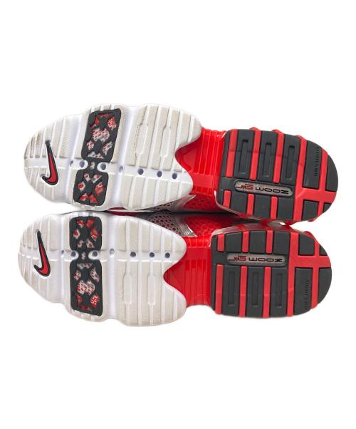NIKE（ナイキ）NIKE (ナイキ) AIR ZOOM SPIRIDON CAGE 2 / ローカットスニーカー レッド×グレー サイズ:U10の古着・服飾アイテム