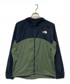 THE NORTH FACEザ ノース フェイス）の古着「スワロ―テイルフーディ / マウンテンパーカー」｜グリーン×ネイビー