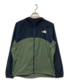 THE NORTH FACE（ザ ノース フェイス）の古着「スワロ―テイルフーディ / マウンテンパーカー」｜グリーン×ネイビー