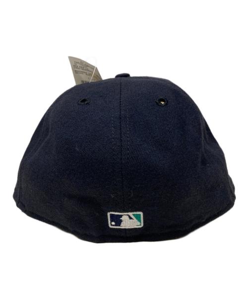 New Era（ニューエラ）New Era (ニューエラ) 00s シアトルマリナーズベースボールキャップキャップ ネイビー サイズ:7 1/2 未使用品の古着・服飾アイテム