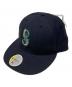 New Era（ニューエラ）の古着「00s シアトルマリナーズベースボールキャップキャップ」｜ネイビー