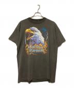 HARLEY-DAVIDSONハーレーダビッドソン）の古着「イーグルプリントTシャツ」｜グレー