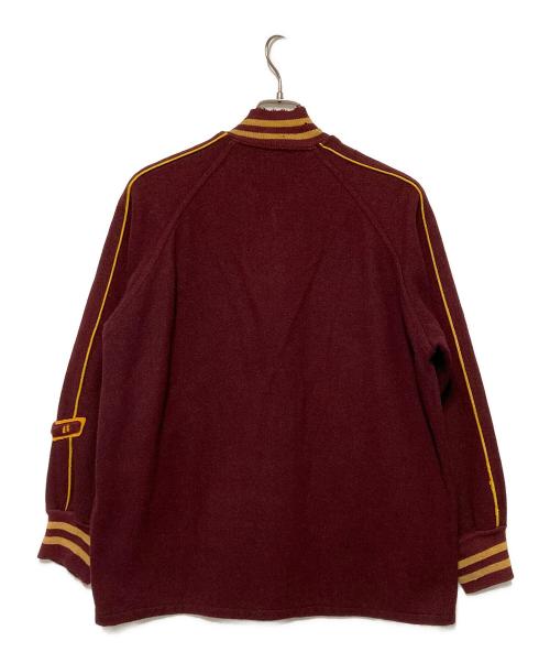 FELCO（フェルコ）FELCO (フェルコ) スタジャン ボルドー×イエロー サイズ:42の古着・服飾アイテム