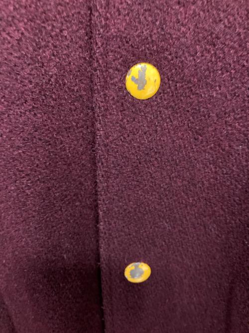 FELCO（フェルコ）FELCO (フェルコ) スタジャン ボルドー×イエロー サイズ:42の古着・服飾アイテム