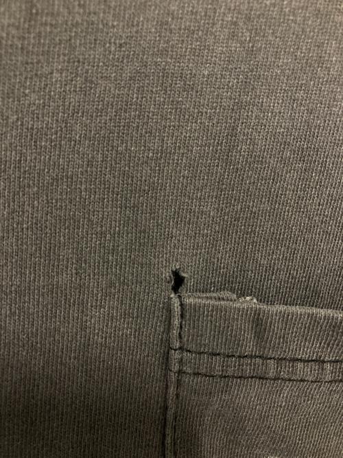 Hanes（ヘインズ）Hanes (ヘインズ) CAMEL アドバタイジングポケットTシャツ グレー サイズ:XLの古着・服飾アイテム