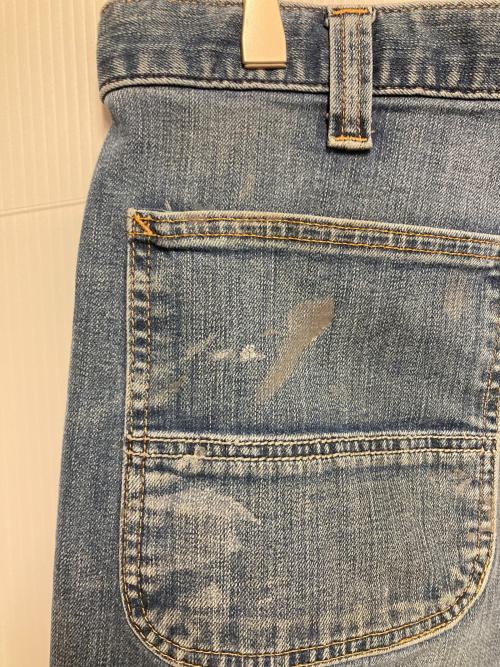 CarHartt（カーハート）CarHartt (カーハート) ペンキ加工ペインターデニムパンツ インディゴ サイズ:36×34の古着・服飾アイテム